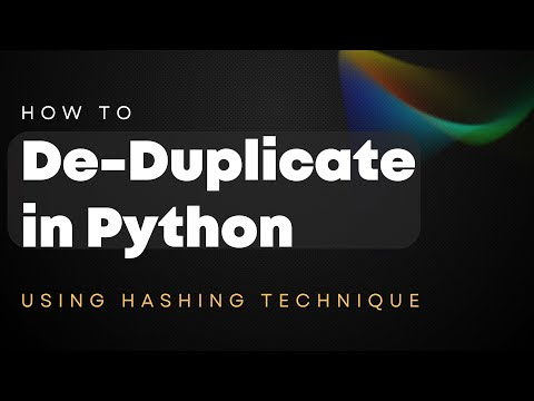 ddskier's tweet photo. How to DeDuplicate in Python using Hashing Technique
https://t.co/MO45k6uVnG by Python24 #Python #DeDuplicate #Hashing https://t.co/nCqNDikNgK