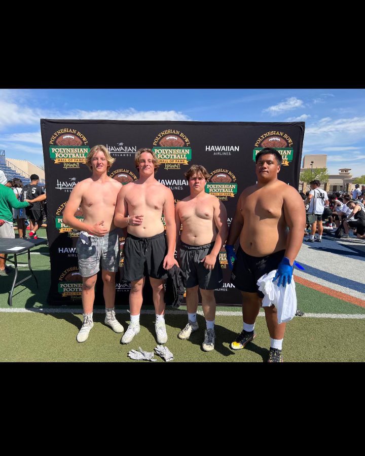 had a good time in vegas at the combine wanna thank all the coaches for the opportunity. my stats: 40-yard dash 5.0, broad jump 8’0, power ball toss 23’1, agility shuttle 4.68 |<a href="/polynesiabowl/">adidas POLYNESIAN BOWL</a> <a href="/sapoluMITT/">Men In The Trenches</a> <a href="/Sunset_Rewind/">Sunset Rewind</a> <a href="/Lumberjack36/">Eddie Steele aka Coach Steele</a> <a href="/GregBiggins/">Greg Biggins</a> <a href="/SteveFryer/">Steve Fryer</a> <a href="/NHTarsFootball/">Newport Football</a>