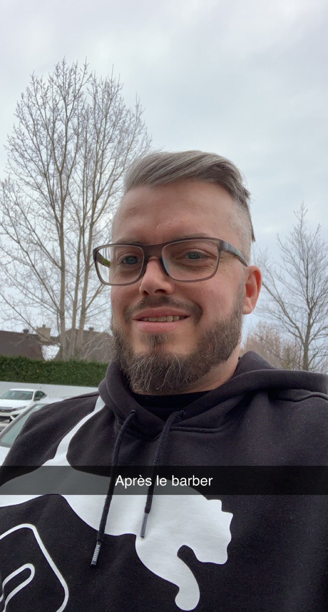 Avant et après le barber! Before and after the barbershop