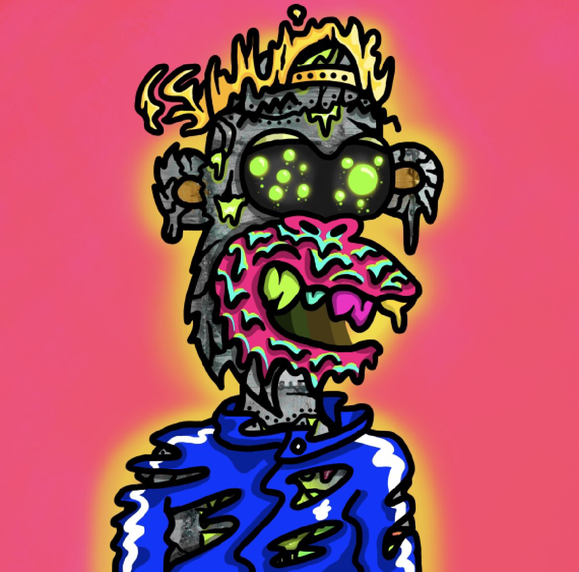 kryptikjay's tweet photo. @Crypti69 Check out @acidapesnft for your next nft #acidapes https://t.co/VqHudWrBQD