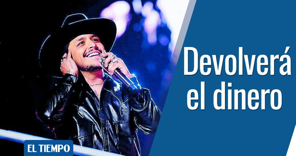 ELTIEMPO's tweet photo. 🔴 Debido a que esto suscitó molestia entre los seguidores del cantante y que se generaron algunos desmanes dentro del estadio, el cantante anunció que devolverá todo el dinero que le pagaron los empresarios. ➡️ https://t.co/UM0BDFzRyn https://t.co/CRmBcRgwY7