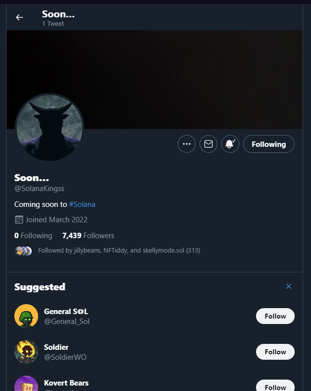 ceekayce's tweet photo. @SolanaKingss done! ✅ https://t.co/M3vdkKnmoG