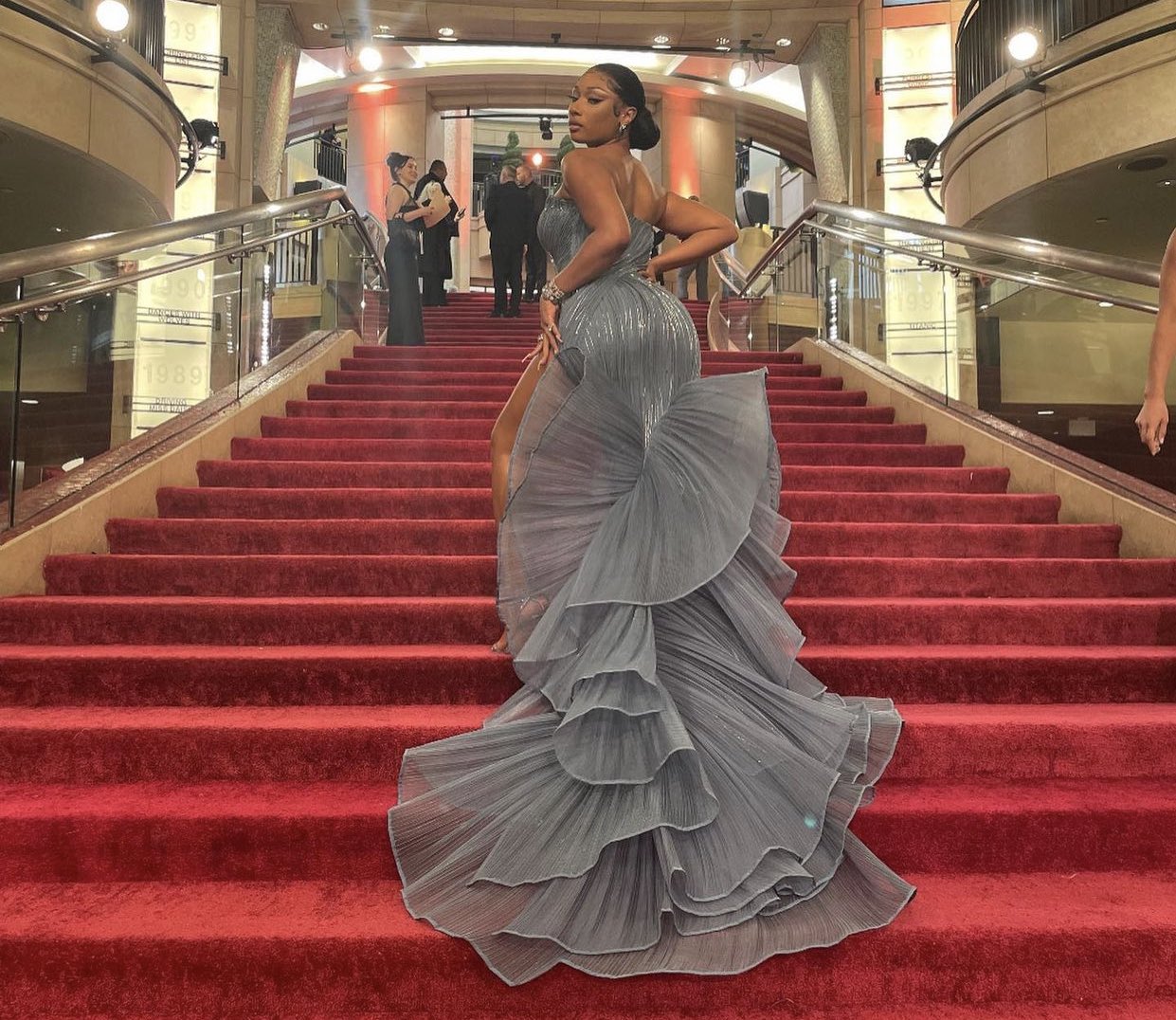 Stallion Access on Twitter "Megan Thee Stallion at the 2022 Oscars