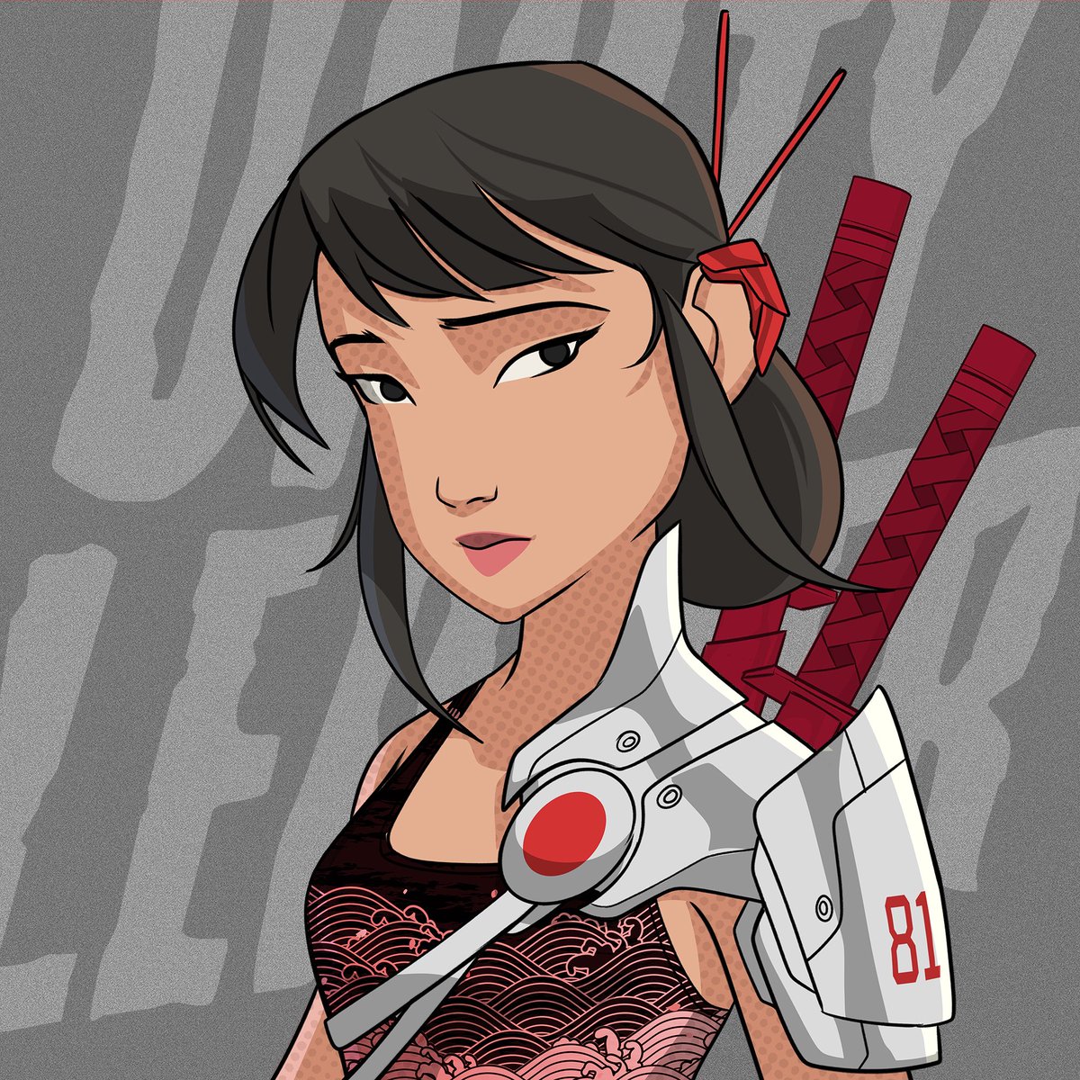 GeeksyNFTs's tweet photo. I mean look at the artwork and colors on these NFTs! Cezar is freaking amazing, but it’s hard to beat my 1of 1 Saori! @55unity #55unity #nft #artwork #NFTartworks https://t.co/lfLadTu2J6