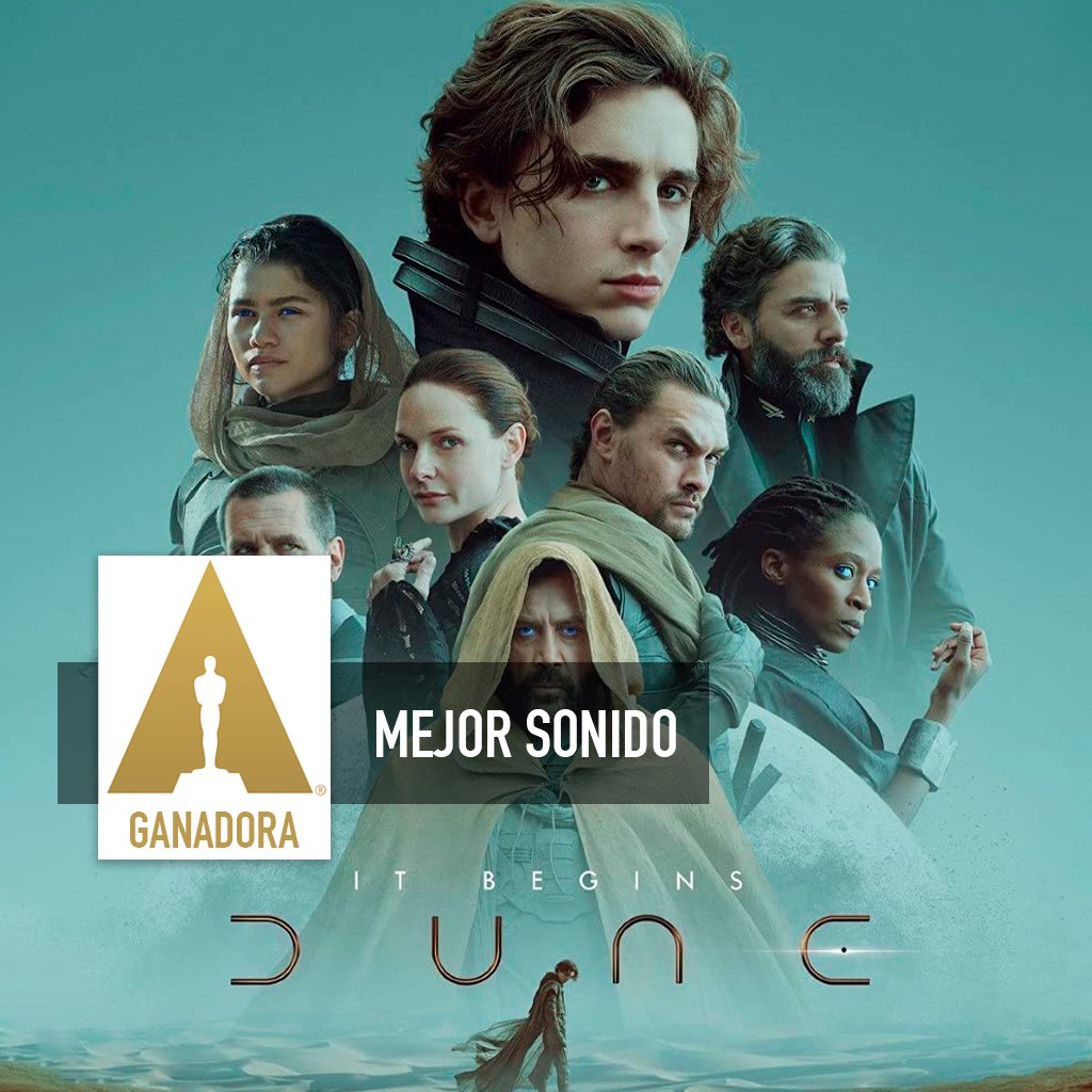 TheTopComics's tweet photo. #Dune se ha llevado ya 4 #Oscars esta noche. https://t.co/QsInYlrvAN