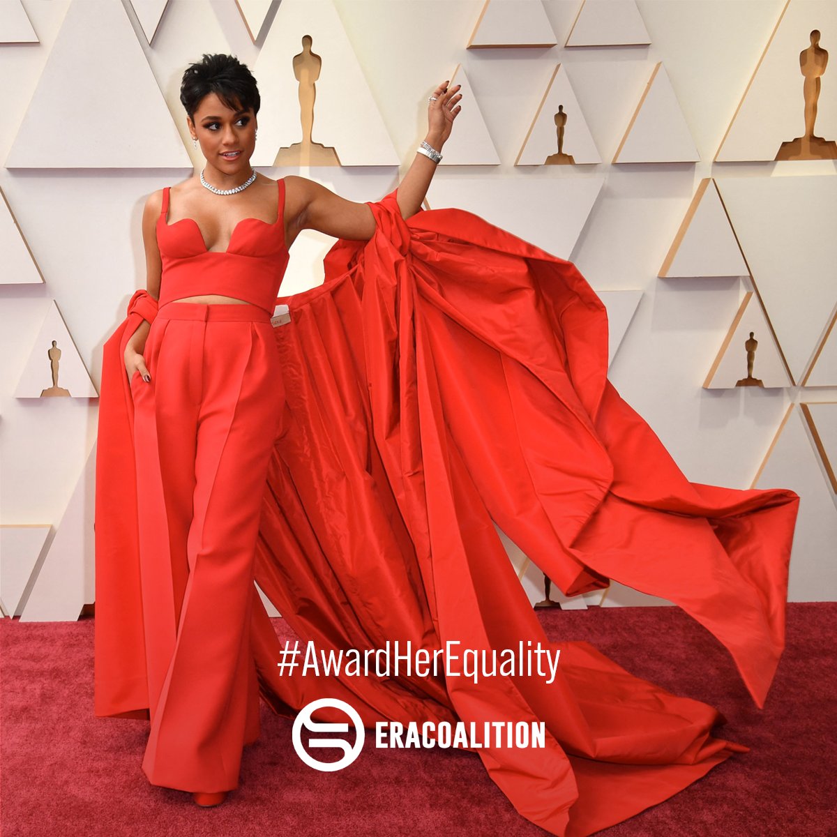Want to support the Best Supporting Actress? Then support women getting Constitutional equality. @ArianaDeBose #BestSupportingActress #Oscars #EqualRightsAmendment #AwardHerEquality