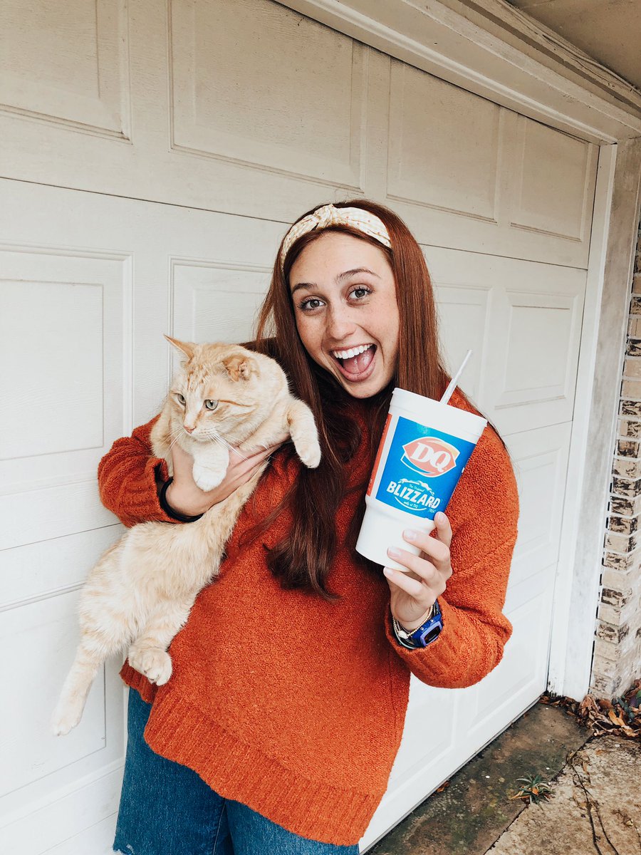 AkridgeLeah's tweet photo. STRIPES APPROVES OF DQ! Use code Leah00 for 10% off your next order @DairyQueenTX https://t.co/1nPPxI8zQq