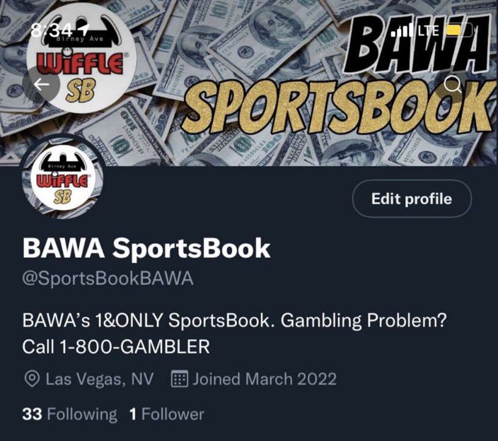 BirneyAveWiffle's tweet photo. 🚨DROP A FOLLOW🚨
@SportsBookBAWA https://t.co/H66pWRqBYW