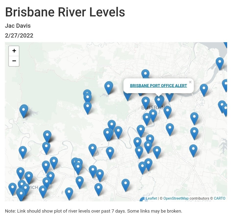 jactopsy's tweet photo. Worried about the increased rain in Brisbane? Keep an eye on your local river levels using this tool. https://t.co/8ZjoAPkpTc #brisbanefloods #brisbaneriver https://t.co/RY38AV36t8