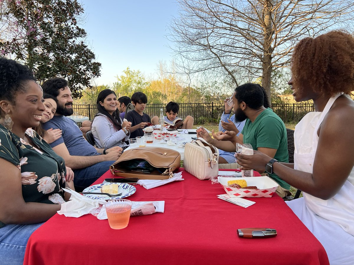 Crawfish at the boss man’s house! Thanks Dr. Kuo!