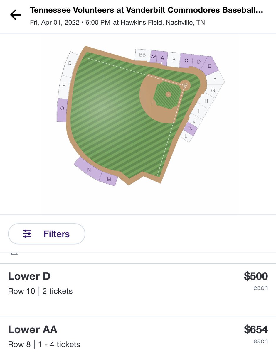 It’s Knoxville-Nashville Rivalry Week. 

Vols + Dores = PREMIUM PRICES 👀