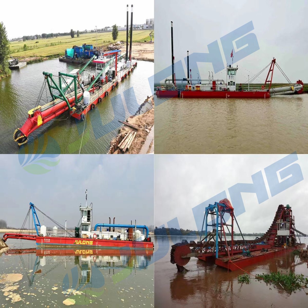 Many types of dredgers from JULONG.It can solve your dredging problem well.If you will need these,pls feel free to contact me ! Email:luchi@trust-sun.com #dredger #cuttersuctiondredger #dredgingproject #desilting #channeldredging #sanddredger #sandpump #Draga