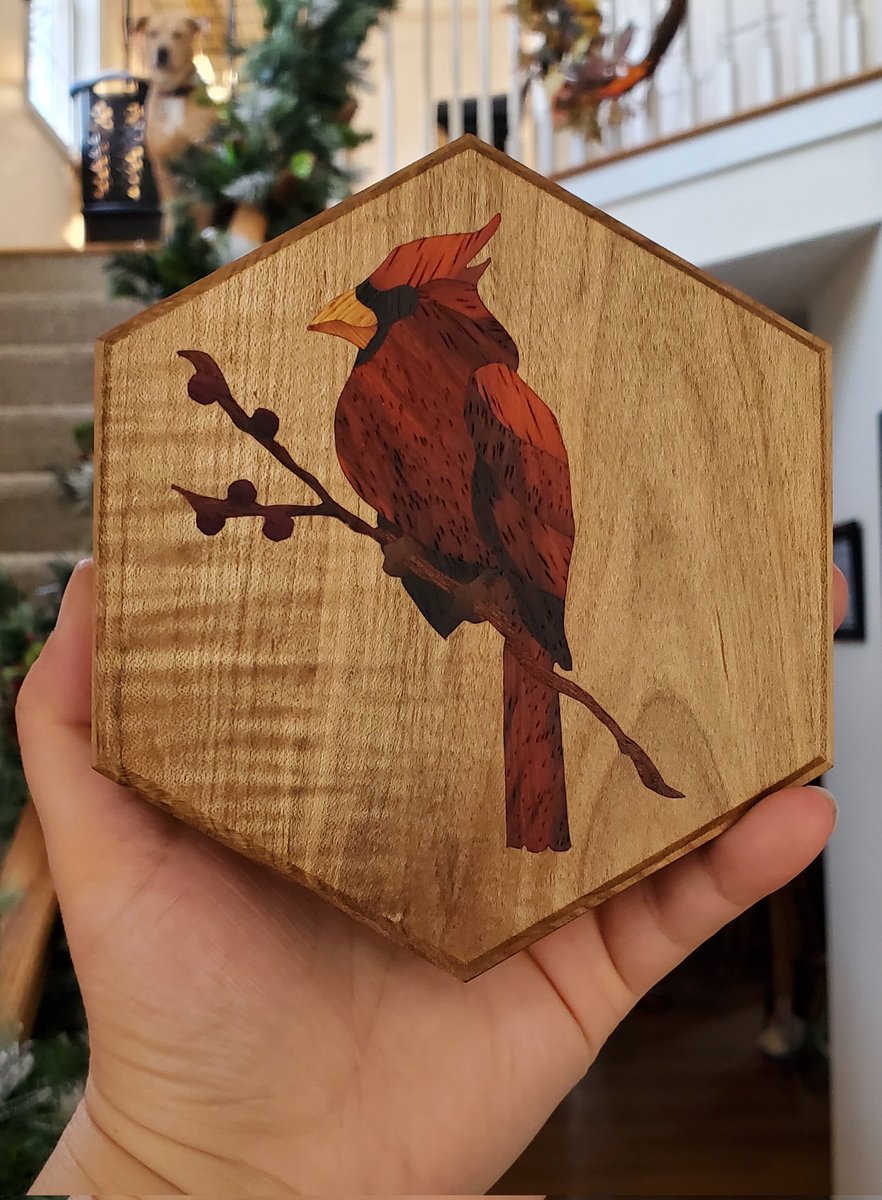 StingandSaw's tweet photo. To celebrate my mom having a successful recovery and because I'd like to make room for new designs, both of these #marquetry #dicevaults will be on sale at 40% off from right now until #MothersDay

These designs will no longer be available to purchase for the rest of the year. https://t.co/ML8FStEI84