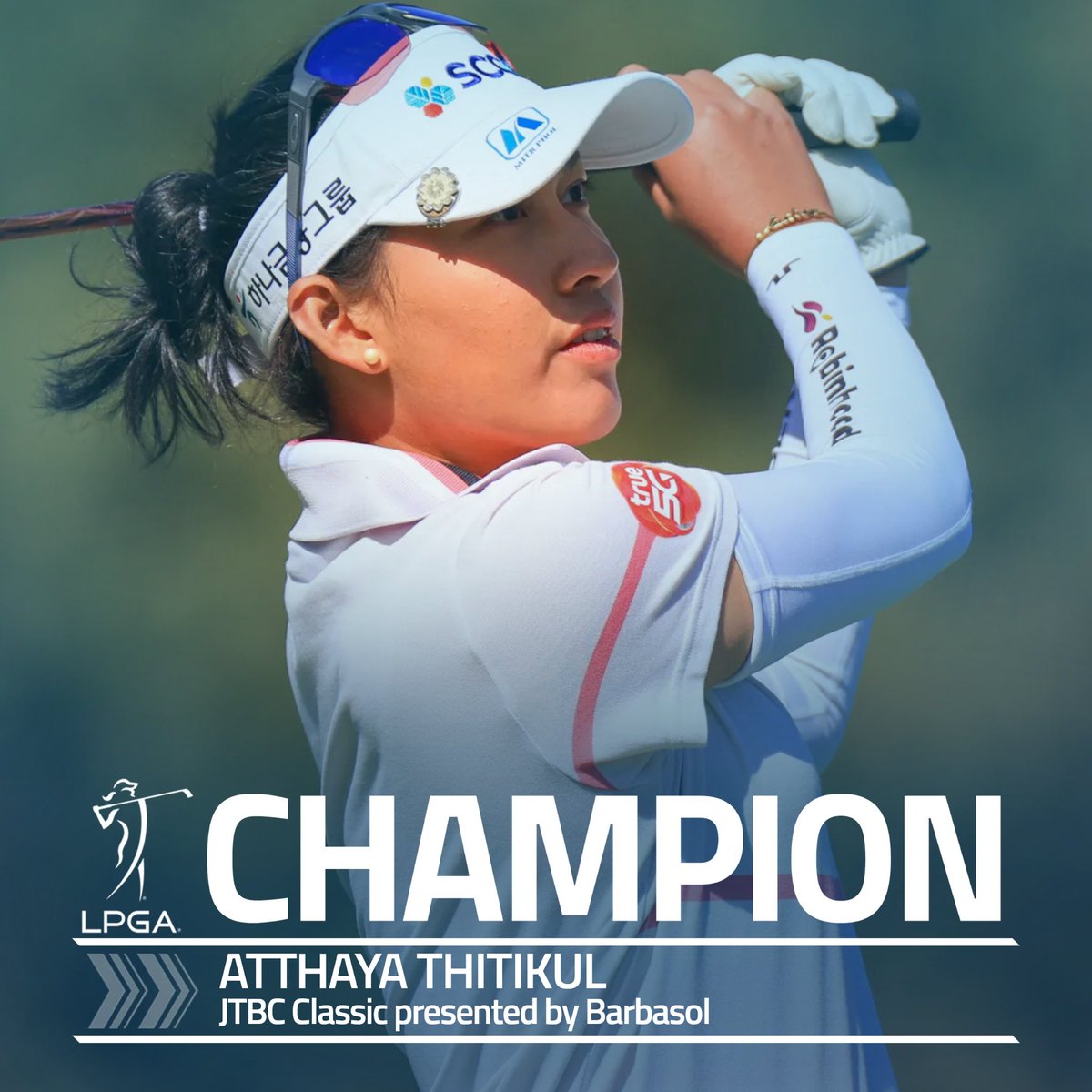 Never a doubt. 🏆 

Atthaya Thitikul captures her first LPGA Tour win at the JTBC Classic 👏
