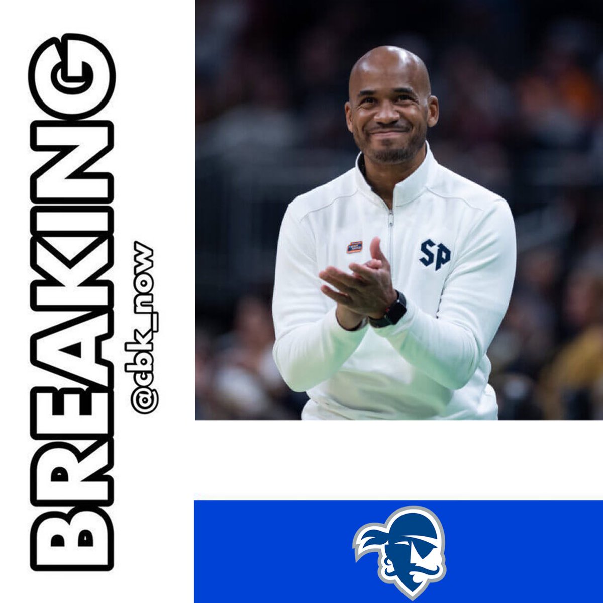 cbk_now's tweet photo. BREAKING: Seton Hall and Shaheen Holloway are finalising a deal for him to be it’s next Head Coach per @247Sports https://t.co/idtGvovbXE