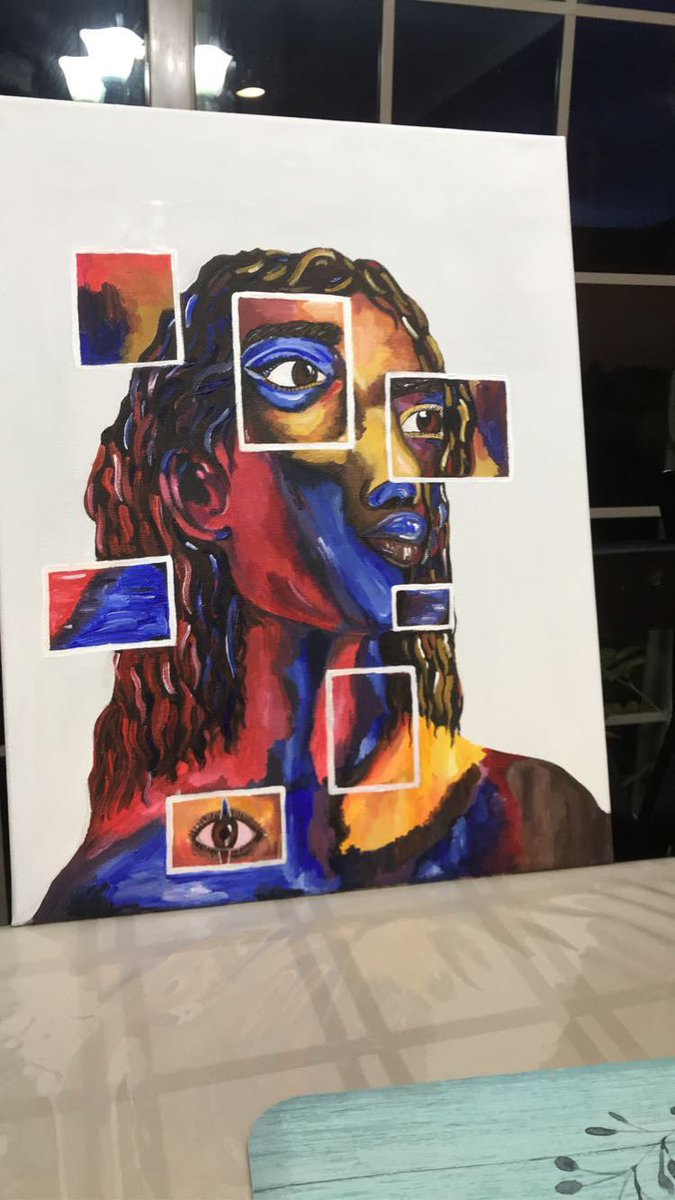 PatelVipra2's tweet photo. One of my favorite hobbies is painting and drawing. I do it all the time especially to keep myself grounded. I do get major art blocks at times but once I get started I can’t stop myself. I enjoy making big pieces but with how busy I am I started doing small ones. #CSUCOM464 https://t.co/WWNiLiRxAK