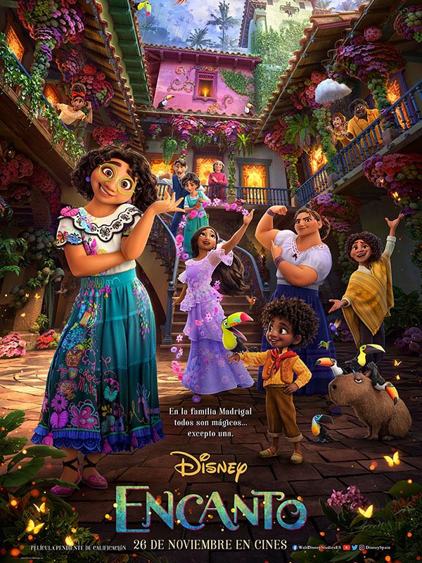 Thundernewsucm's tweet photo. #Encanto ganó a mejor película animada.
COLOMBIA TE QUIERO TANTO😍♥️😭🇨🇴
¡Qué orgullo, mi tierra! #Oscar #Oscars https://t.co/cuEnYkf4Pi