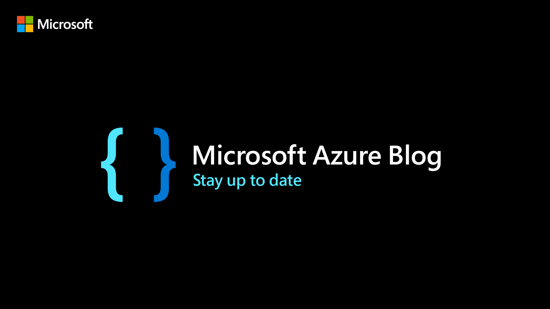 Microsoft Azure on Twitter: 