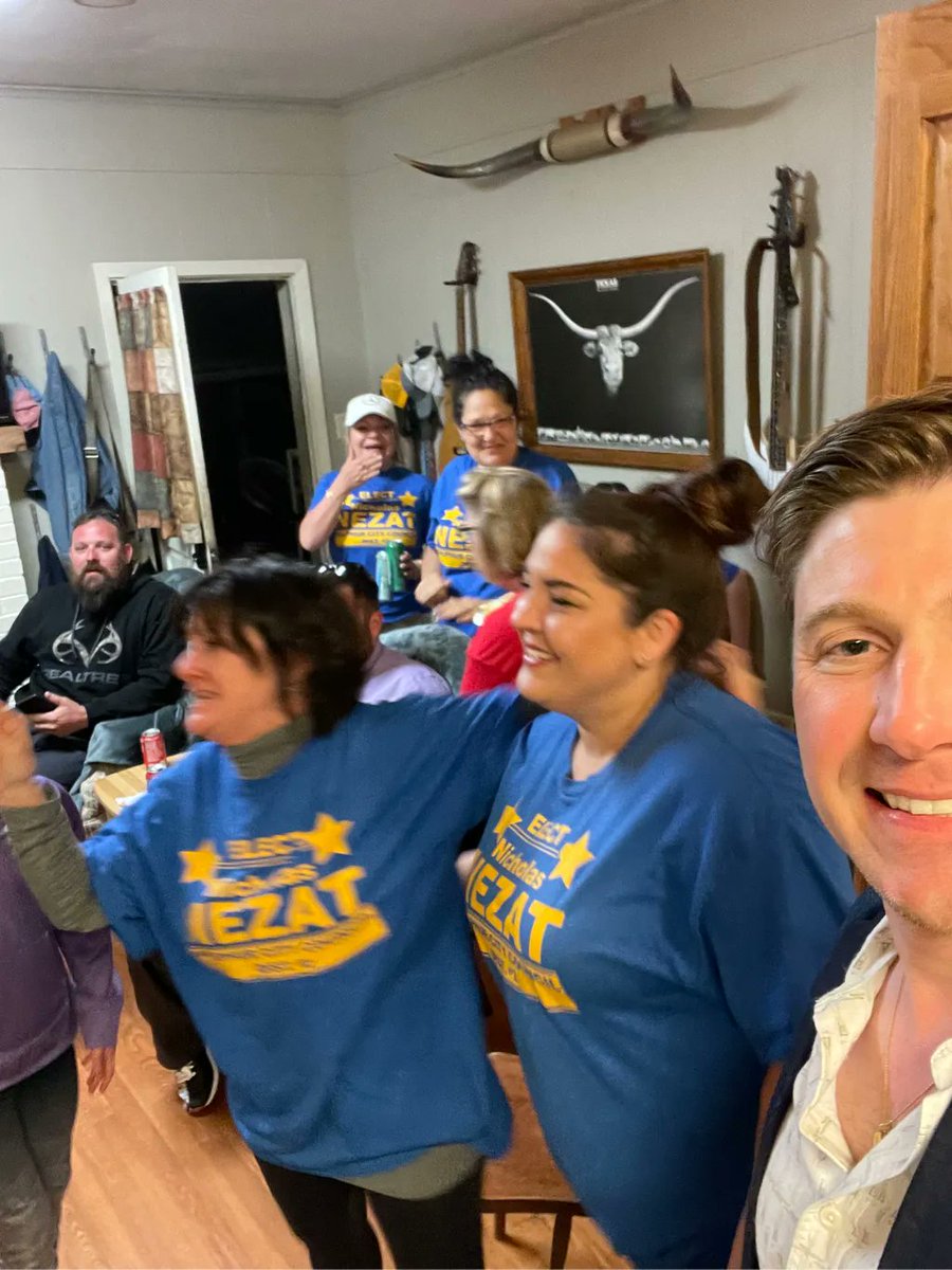 GrangerForLa's tweet photo. Congratulations to Nick Nezat on his win for Sulphur City Council. As a Sulphur native, I love seeing good leaders step up and want to make a difference. Nick as well as Sulphur has a bright future. #SWLAStrong https://t.co/jAXQIgCIrl