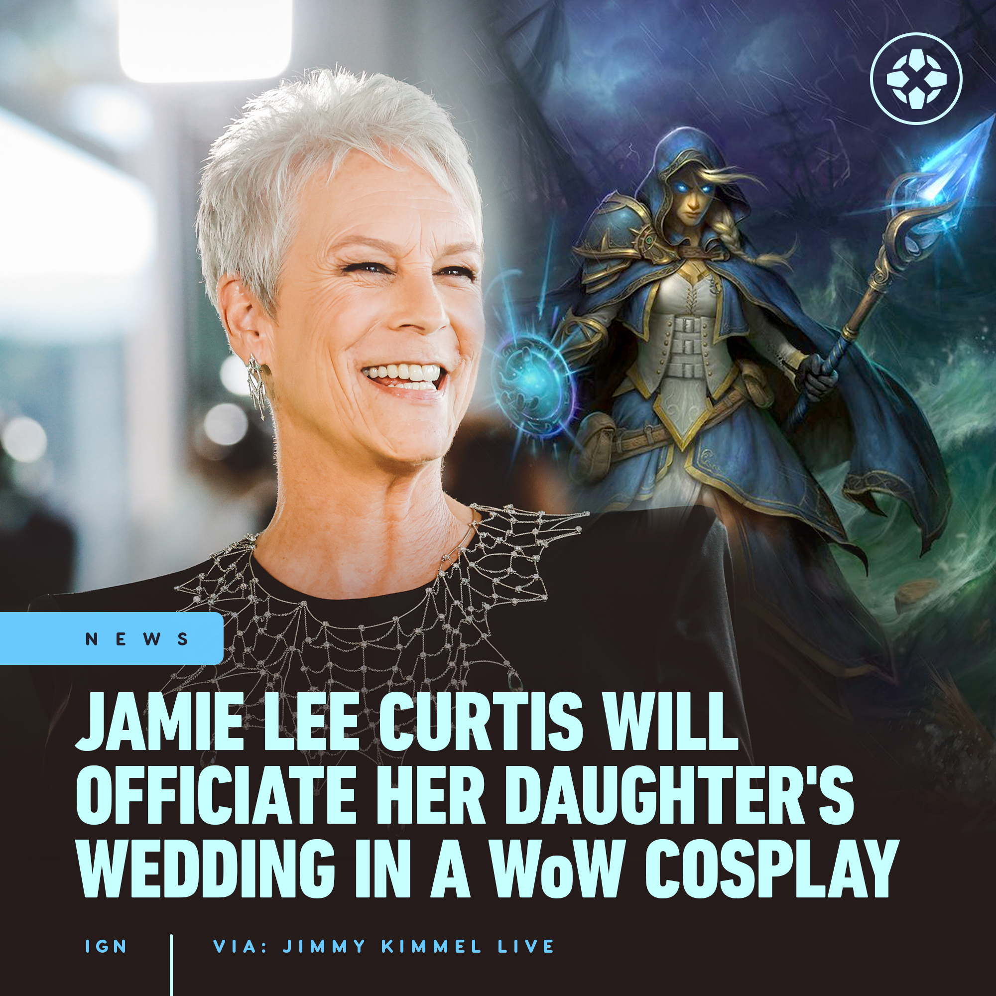 IGN on Twitter "Jamie Lee Curtis will officiate her daughter’s