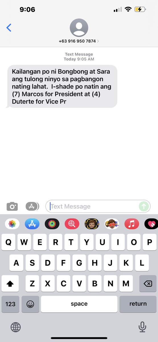 RedHatzOff's tweet photo. @COMELEC hi good day. I’ve been receiving this text blast. https://t.co/EcR7fvi65h