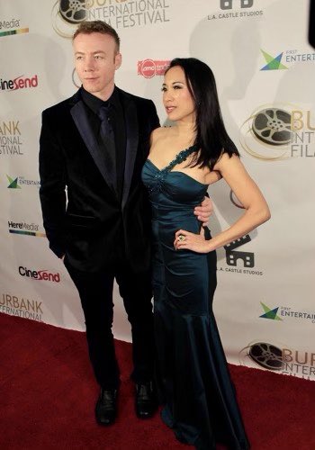 LaurenceFuller's tweet image. We had a great time at the @FilmFestBurbank #Oscars2020 viewing party @lifeofcyn &amp;amp; I on the red carpet #Oscars #AcademyAwards @TheAcademy