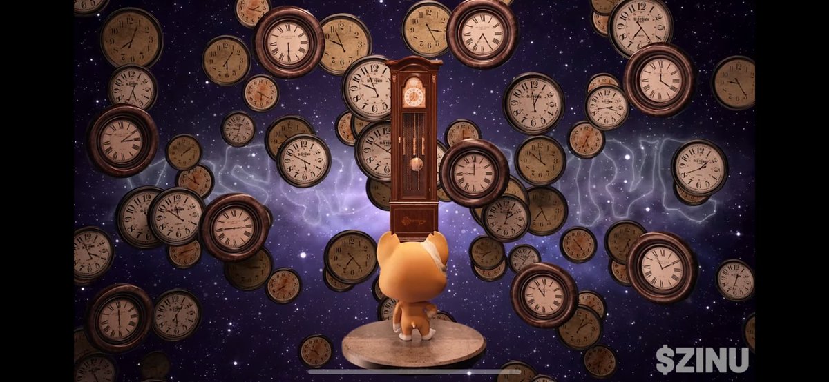 David_Inu_'s tweet photo. Come help us solve this clock puzzle! I’ve been working on this one for days. I’ve got a notebook full of notes and drawings, but I’m not sure if I’m any closer than I was when I started. I know the answer is right in front of us. @ZinuToken #zmss #secretpassword https://t.co/ofuAOM6oP0