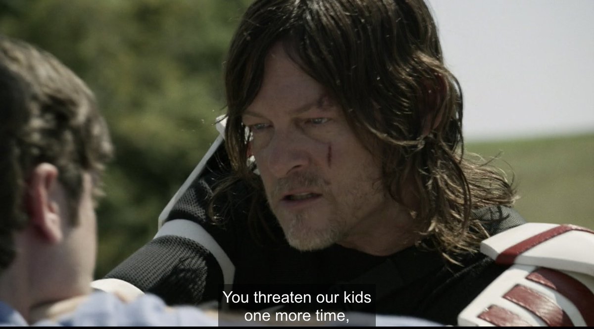SEBASTIAN THREATENING OUR KIDS HELL NO!

That is not something Daryl or Rosita will EVER stand for.

#TheWalkingDead