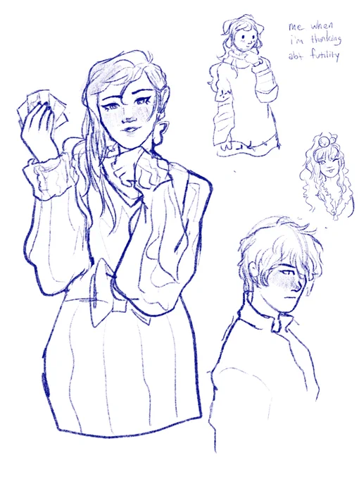 zewo escape doodling once again as i replay 999 on my ds and somehow end up drawing ztd looks 