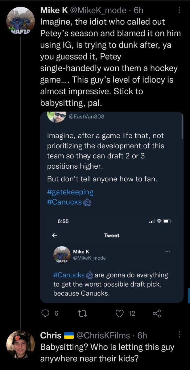 thereceiptison's tweet image. Gentlemen, I know a good therapist. #BellLetTalk 

#Canucks