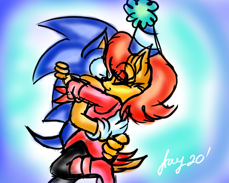 all_4sally's tweet photo. A kiss for Sal. Draw by me

~Jay https://t.co/f5Ij92gwPZ
