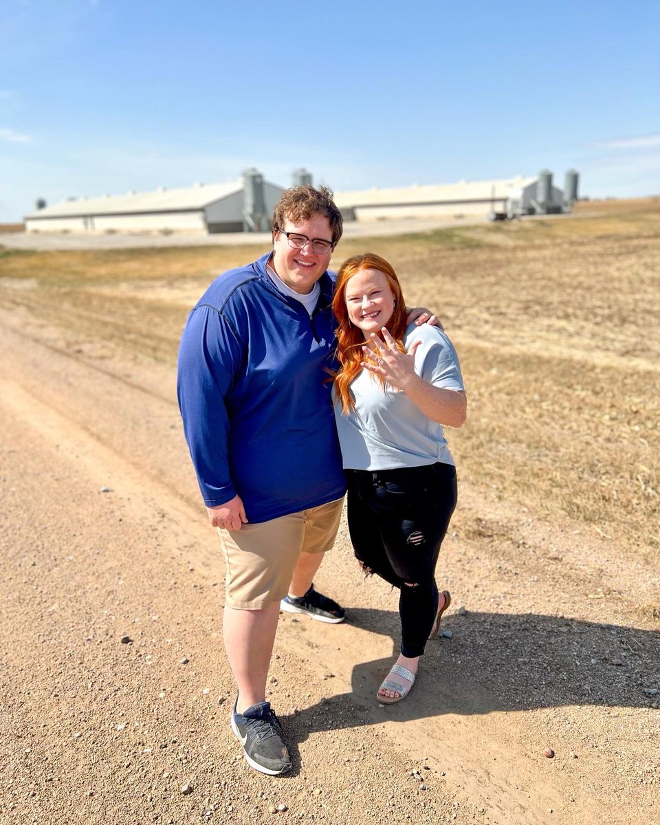 _lukas_fricke's tweet photo. Excited to have a partner in the barns and in life. I love you, @_katie_harrell! https://t.co/PMtWcTvwQq