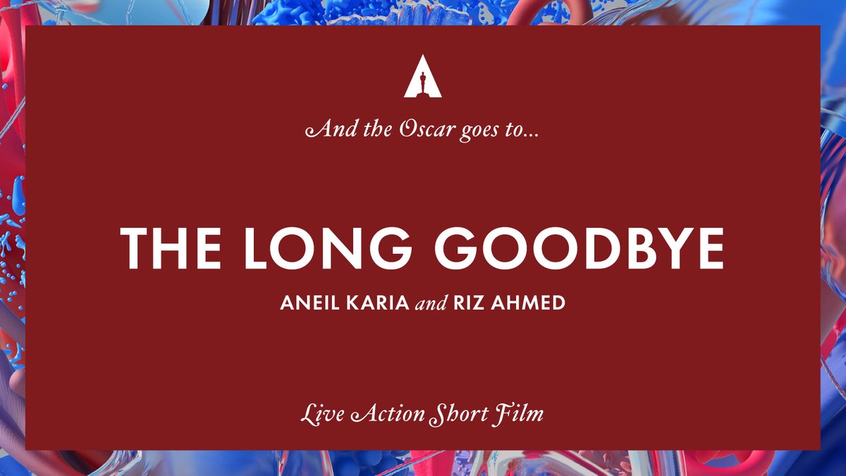 TheAcademy's tweet photo. The Oscar for Live Action Short Film goes to... #Oscars https://t.co/Izo509dZXN