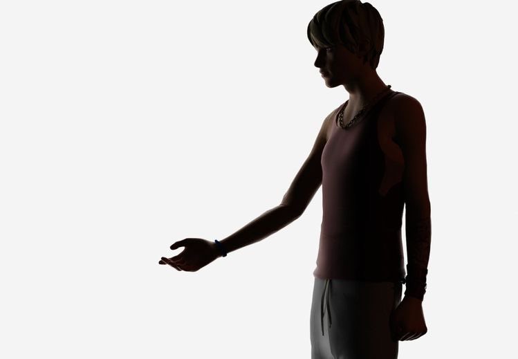 ⠀ 
⠀ ⠀⠀╳ ——— ⠀ 𝘐’𝘮 𝘵𝘩𝘦 𝘭𝘰𝘯𝘦 𝘸𝘰𝘭𝘧 𝘺𝘰𝘶 𝘸𝘦𝘳𝘦 𝘢𝘭𝘸𝘢𝘺𝘴 𝘮𝘦𝘢𝘯𝘵 𝘵𝘰 𝘣𝘦. ⠀ ⠀ 
⠀ ⠀⠀