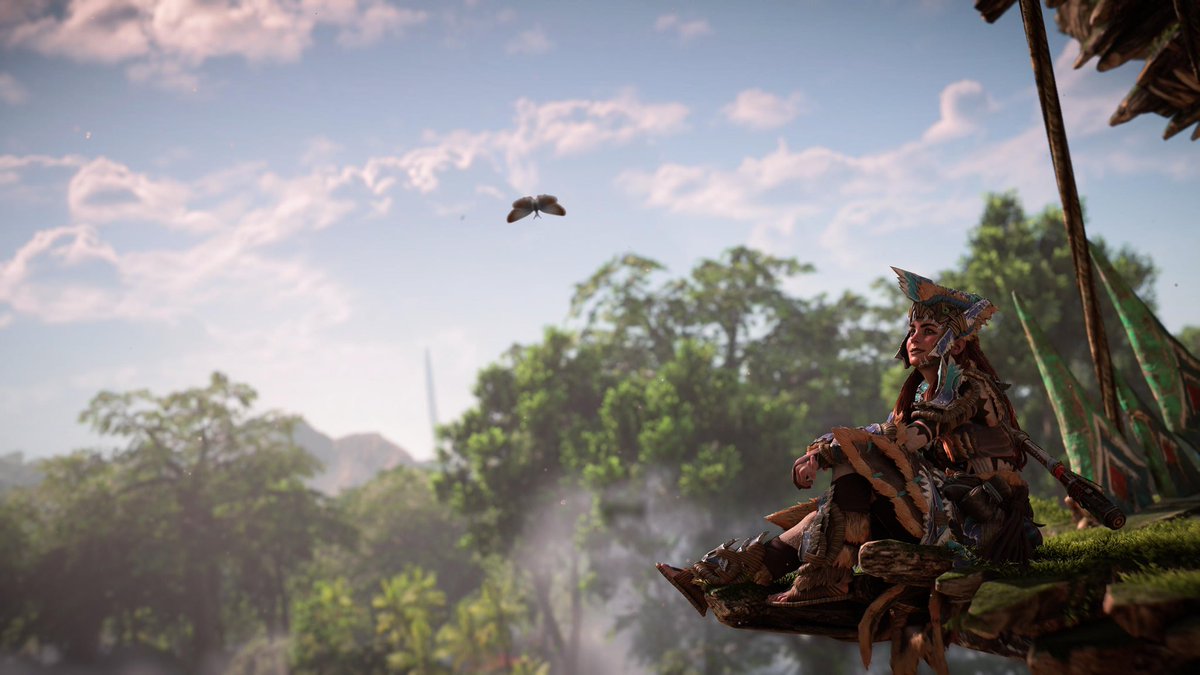 mrsupercomputer's tweet image. #HorizonForbiddenWest is a very pretty game.