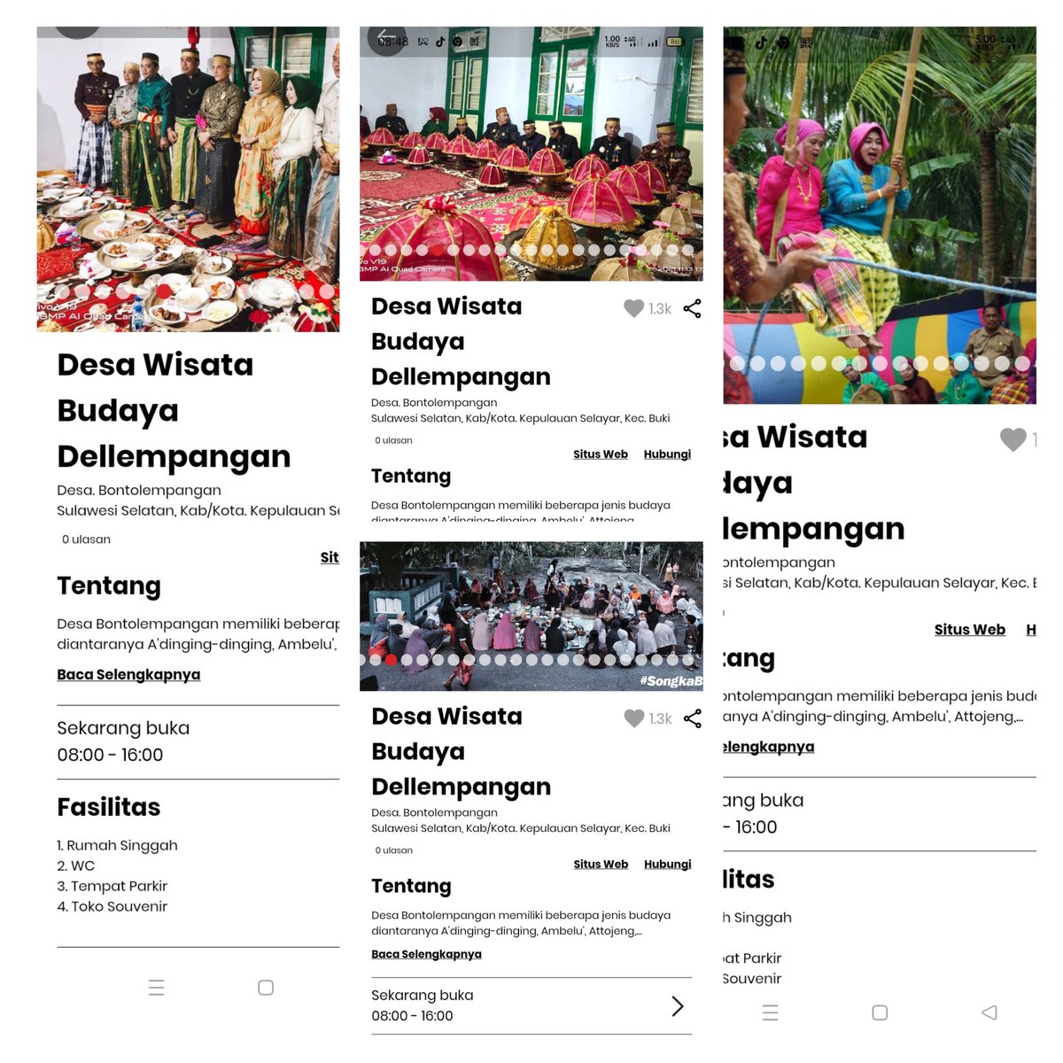 agusboy0827's tweet photo. Hai, Aku membagikan wisata dari aplikasi Desa Wisata Nusantara
https://t.co/ZRXBxULwmk https://t.co/wm086WerCz