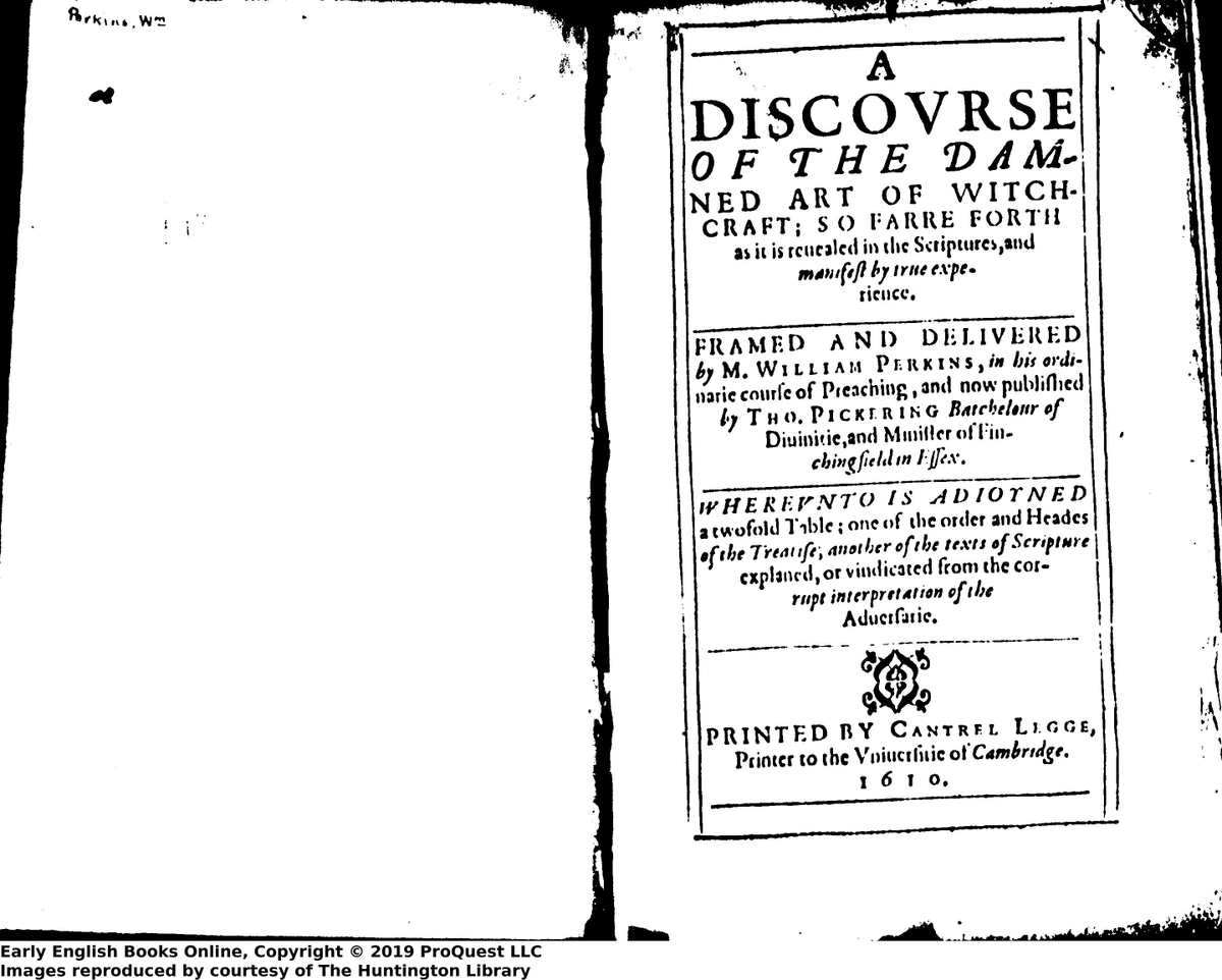 carpentercmu355's tweet photo. @unibcarlson A work on witchcraft written in 1610 #cmu355 https://t.co/DE77lzWjPW
