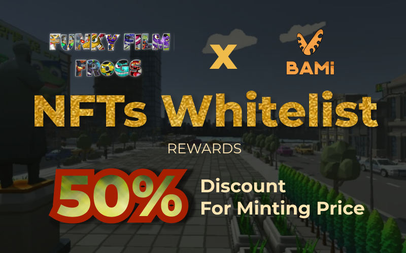 📢Our strategic partner #BAMI is organizing a Minting Event on #Gleam bom.so/D3yMRh

PRIZE POOL 
💸Reward: 10 slots for 50% minting fee discount
🏆Winner: 10 random participants.
💰Announcement: within 24 hours after Gleam is closed 
⏲Ending: 12:00 UTC+7 March 30, 2022