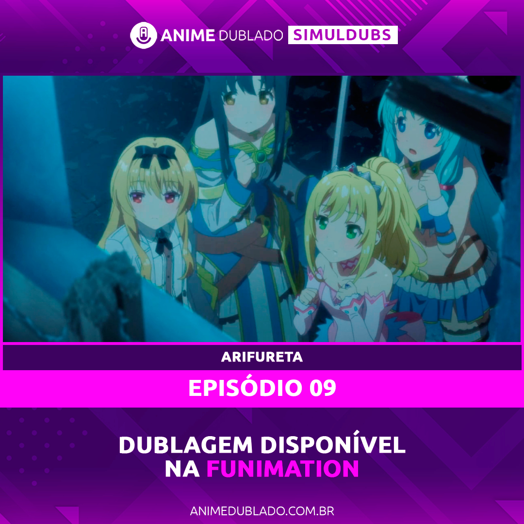 Anime Dublado on X: 🌟 NOVO EPISÓDIO DUBLADO DISPONÍVEL 🌟 Arifureta - 2ª  Temporada #9 Assista na Funimation!  / X