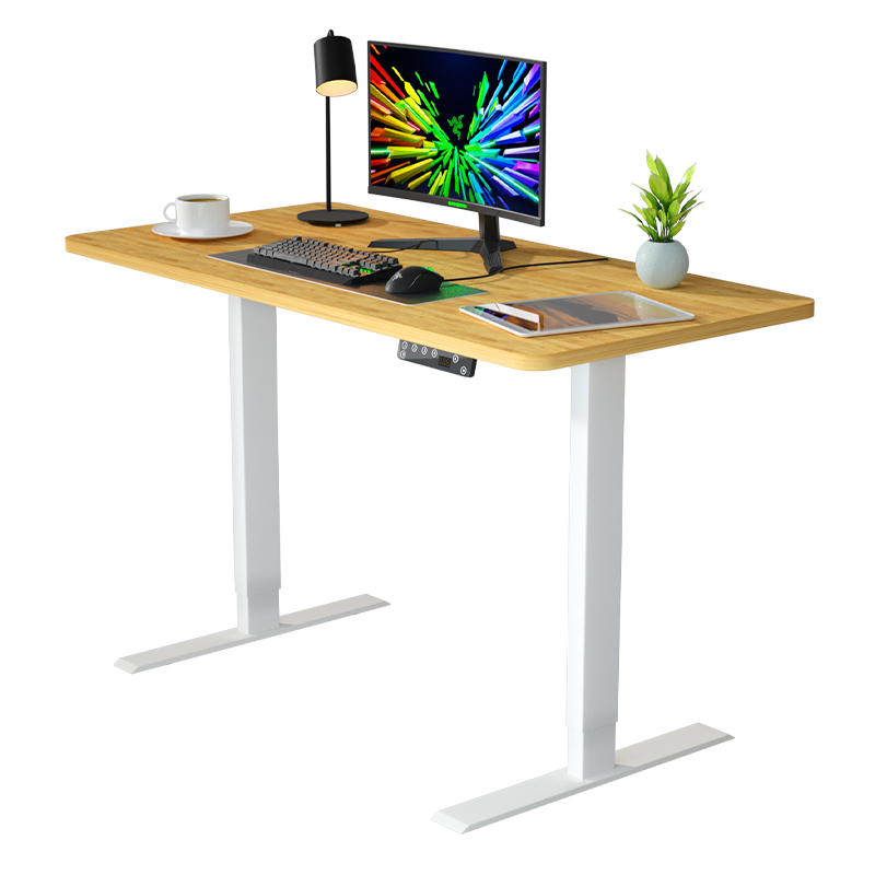 Desk frame and desk top