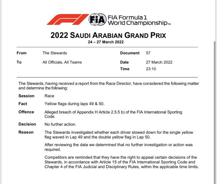 Congrats to <a href="/Max33Verstappen/">Max Verstappen</a> on his first win of the season!! And hoping to see <a href="/SChecoPerez/">Sergio Pérez</a> on the podium next time… sometime luck is indeed needed. ❗️