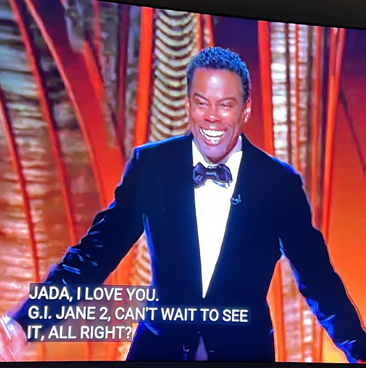 ElGeorgeHarris's tweet photo. ¿Qué pasó con Will Smith? ¿Esto es en serio? #Oscars https://t.co/YPuuVAo0GA