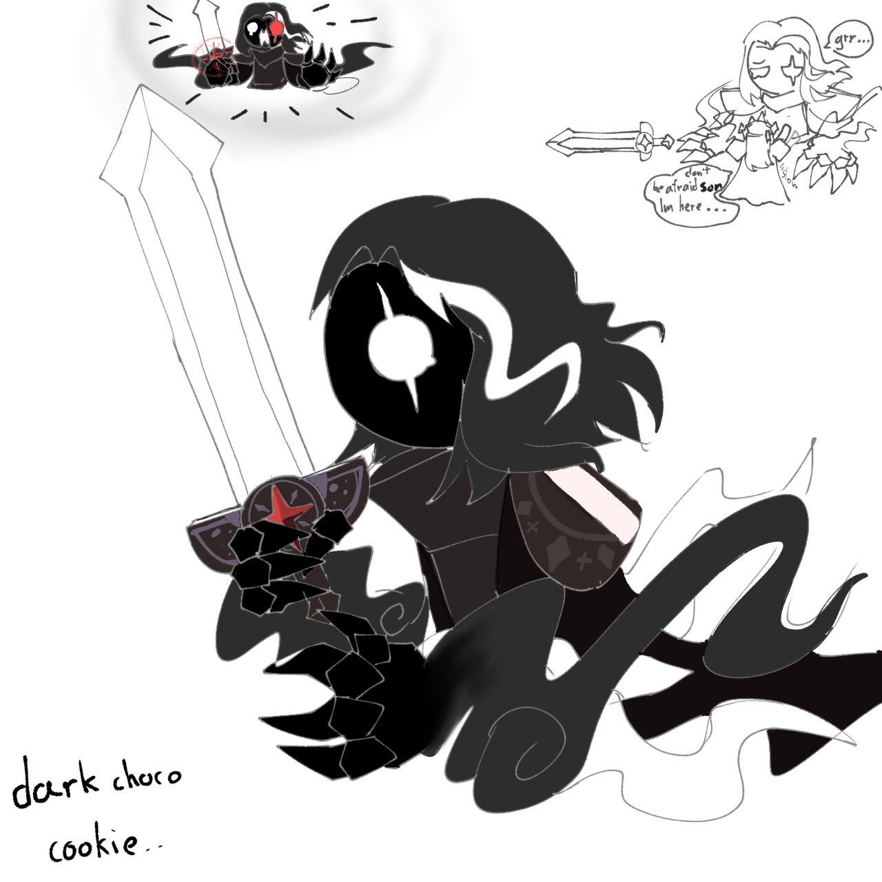 Dark choco cookie deals
