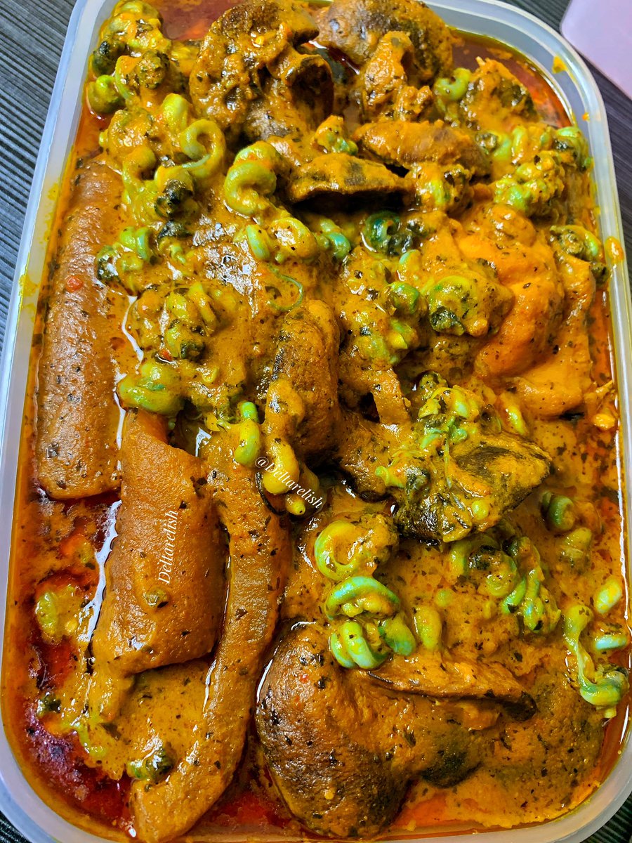 Deltarelish's tweet photo. Something your taste bud won’t forget ? Try our Banga soup! Ain’t no taste like ours in Lagos 🔥📌

Please if you see this, help me RT, my customer might be on your TL 
@oghenefejiro_ @Auntyfeyi @ItsTheLazyChef @_DammyB_ @Ade_authority @Preciouschee @CO_Chiamaka @IyawoThickaBody https://t.co/nTPOtQKxrD