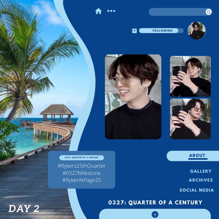 ⠀⠀
 
  ⠀⠀⠀ #Rykers25thQuarter 
⠀⠀⠀   #0327Milestone 
⠀⠀⠀   #RykerAtPage25

⠀⠀