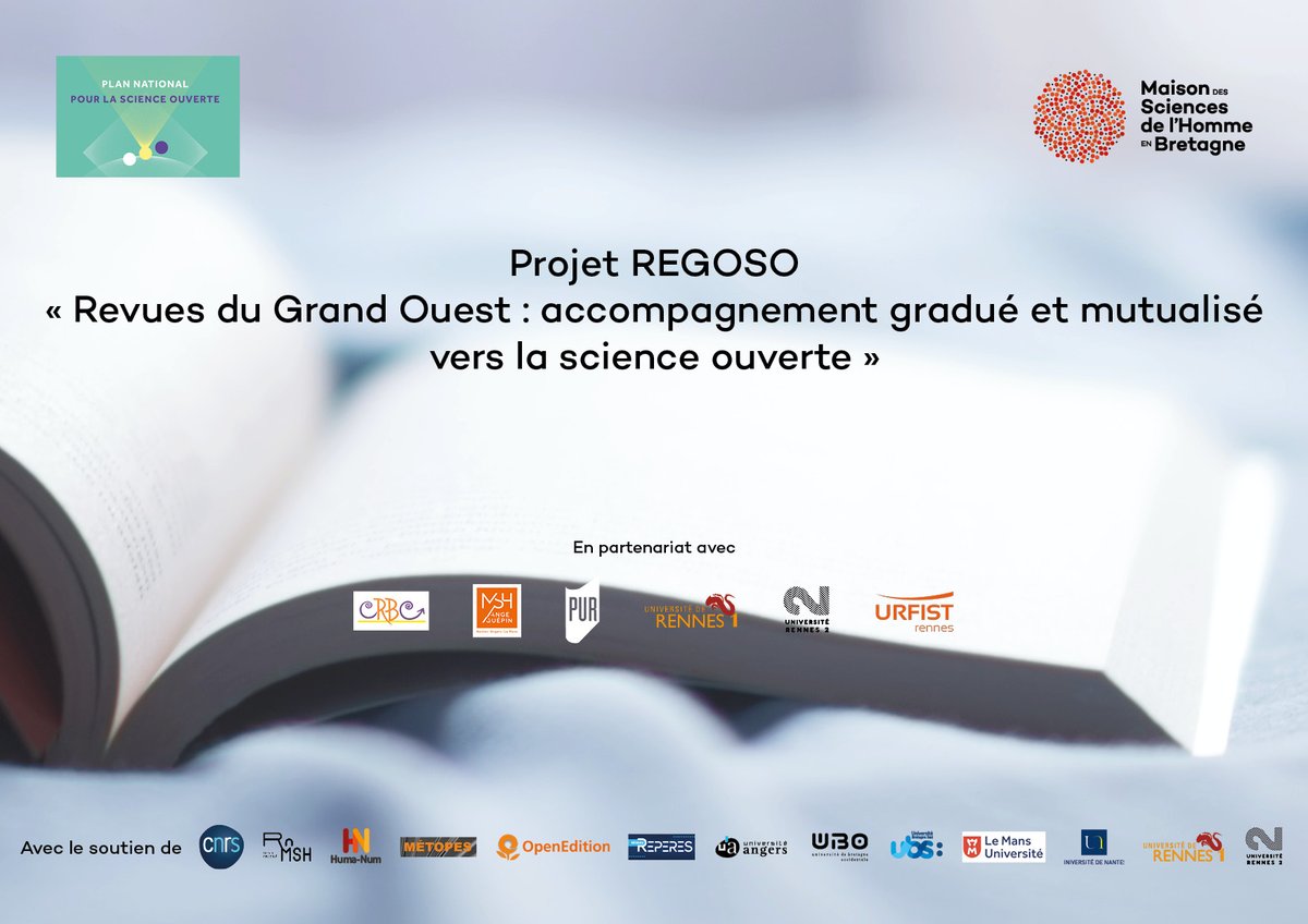 MshBretagne's tweet photo. 📢 Séminaire | #Éthique & #intégrité scientifique dans les #revues : quels enjeux, quelles bonnes pratiques ? avec @alserres
📅29/03 14h @MshBretagne & en visio
✍ https://t.co/wrgiC5AFsI
Projet #REGOSO financé par le #FNSO https://t.co/2zgc0CRnBc