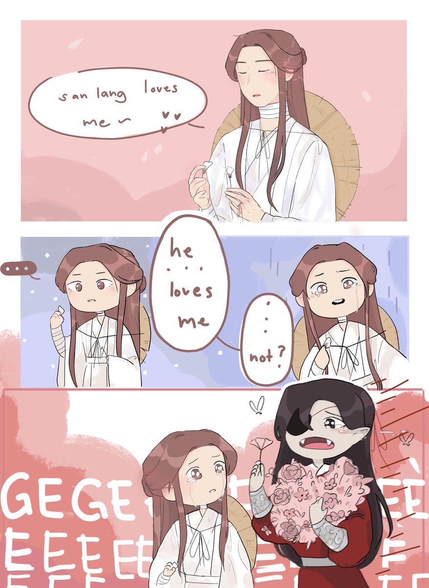 paru__paro's tweet photo. he loves me, he loves me not

#tgcf #天官赐福 #hualian https://t.co/pI2fRYy0pe