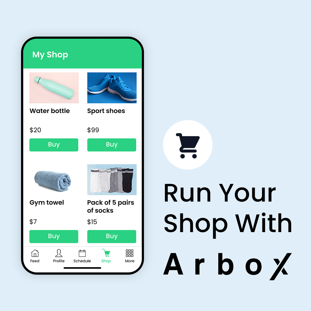 Arbox_app's tweet photo. When catering to all sorts of small business, you have to make sure you give them everything they need to succeed.
Thats why we developed our shop feature!  
Now you can add selling your product to the never-ending list of things you can do with Arbox!
#SmallBusiness #shop https://t.co/dXuA2EaDdl