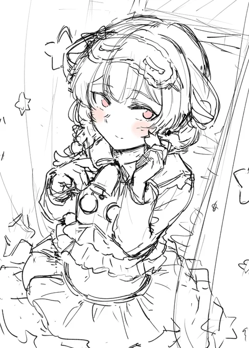 凛世ちゃんラフ 
