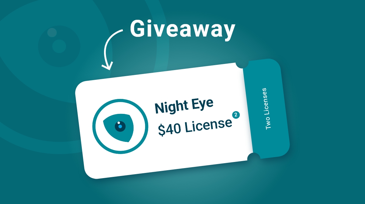 nighteye_ext's tweet image. We are so close to hitting 4k followers.🚀 
Let's do a giveaway, shall we? 🥳

We are giving away 2 x $40 licenses 

To enter:
1. Like, RT, and follow us
2. Leave a comment telling us what website is impossible to look at without dark mode and tag a friend

Closes on April 10
